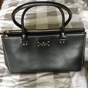 Black Kate Spade leather purse